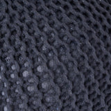 Abena Knitted Cotton Pouf