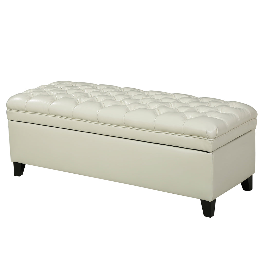 Christopher Knight Home 50" Storage Ottoman Bench with Hidden Storage