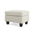 Modern Footstool Ottoman – Portable Accent Seat, Durable Frame & Stylish Upholstery