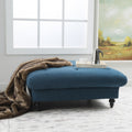 Tufted Oversized Ottoman – Large Square Footrest with Cushioned Top for Living Room & Bedroom