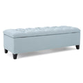 Christopher Knight Home Tufted Storage Ottoman Bench with Hidden Compartment & Soft-Close Hinges