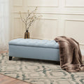 Christopher Knight Home Tufted Storage Ottoman Bench with Hidden Compartment & Soft-Close Hinges