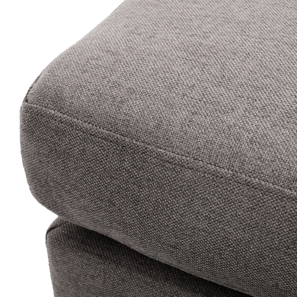 Modern Footstool Ottoman – Portable Accent Seat, Durable Frame & Stylish Upholstery