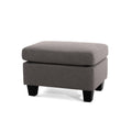 Modern Footstool Ottoman – Portable Accent Seat, Durable Frame & Stylish Upholstery