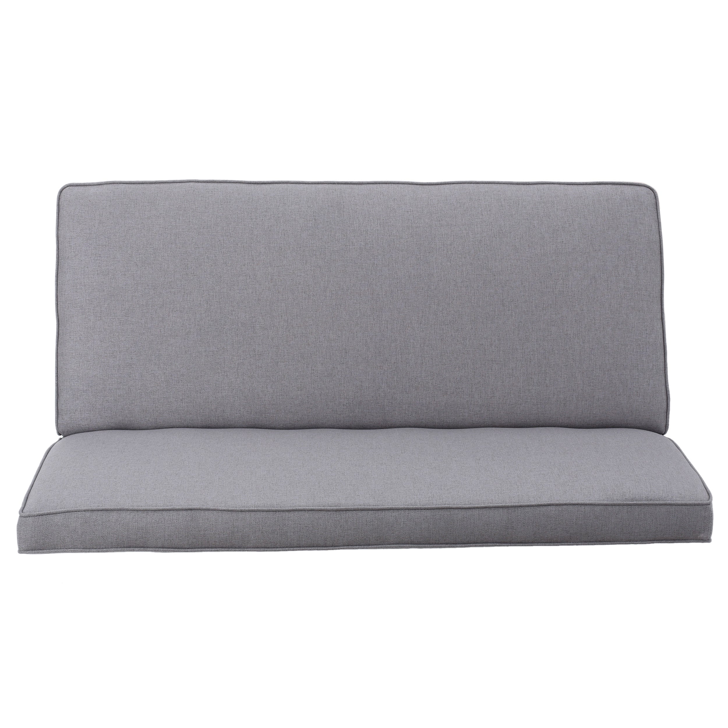 Modern Upholstered Loveseat with Solid Wood Frame & Birch Legs