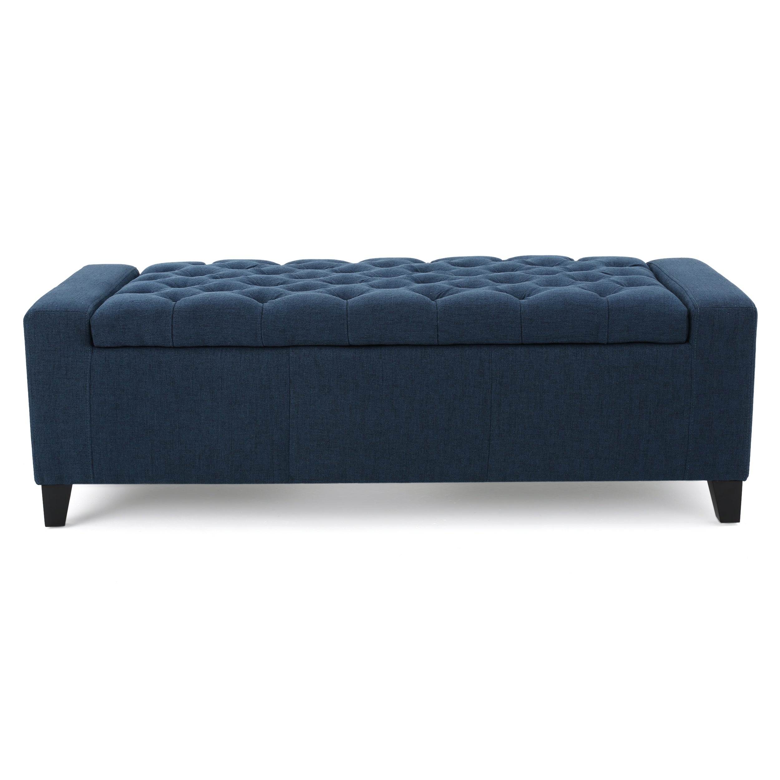 Christopher Knight Home Storage Ottoman – Tufted Top, Hidden Storage Bench & Extra Seating, 51” W