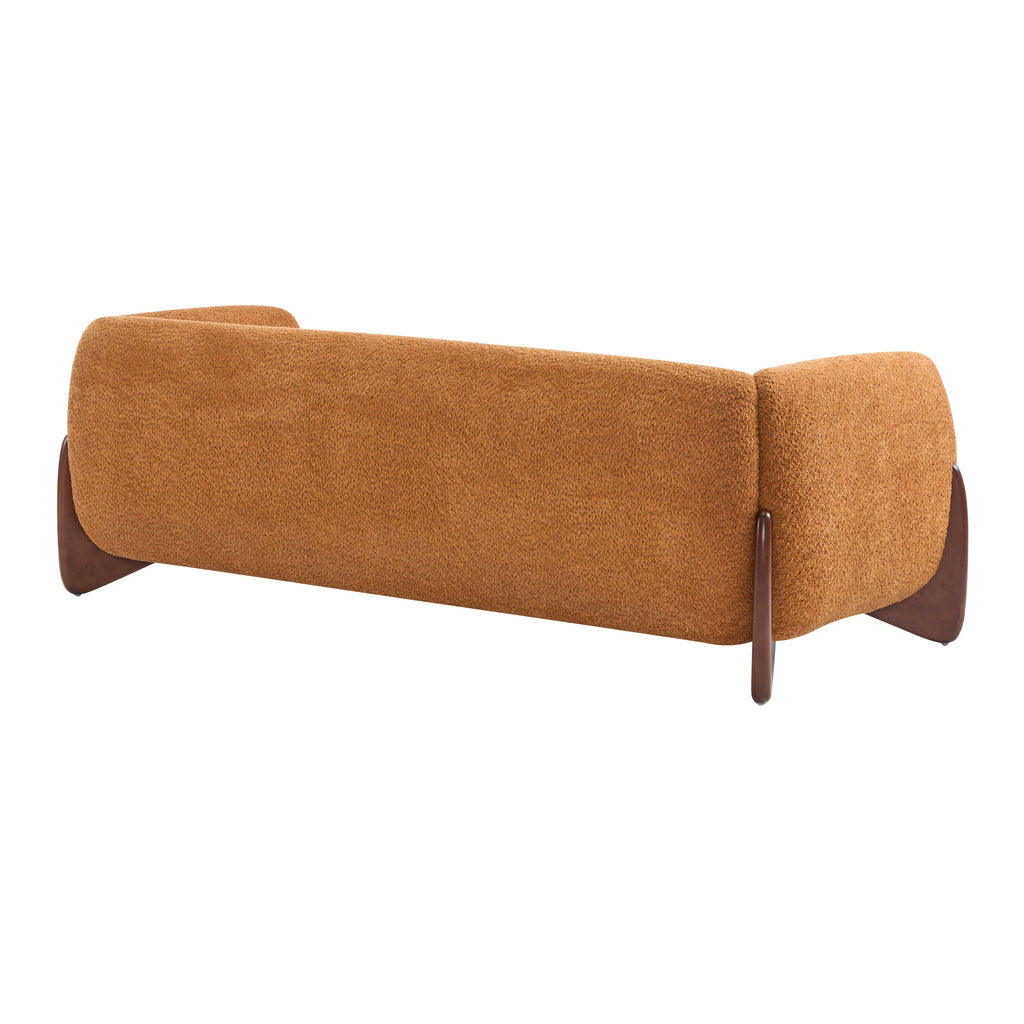 Christopher Knight Home 82" Boucle Sofa with Birch Wood Legs – Modern Cozy Upholstered 3-Seater