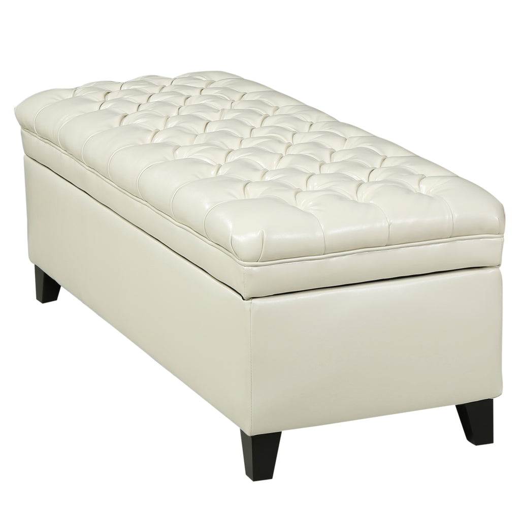 Christopher Knight Home 50" Storage Ottoman Bench with Hidden Storage