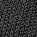 Teresa Modern Knitted Cotton Cube Pouf