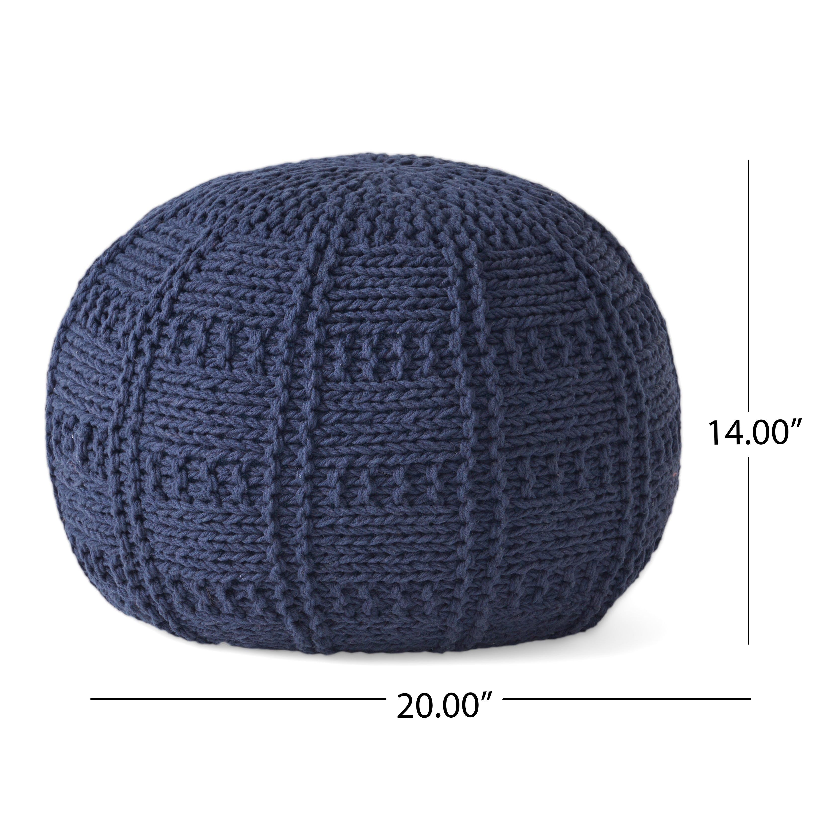 Yuny Round Pouf
