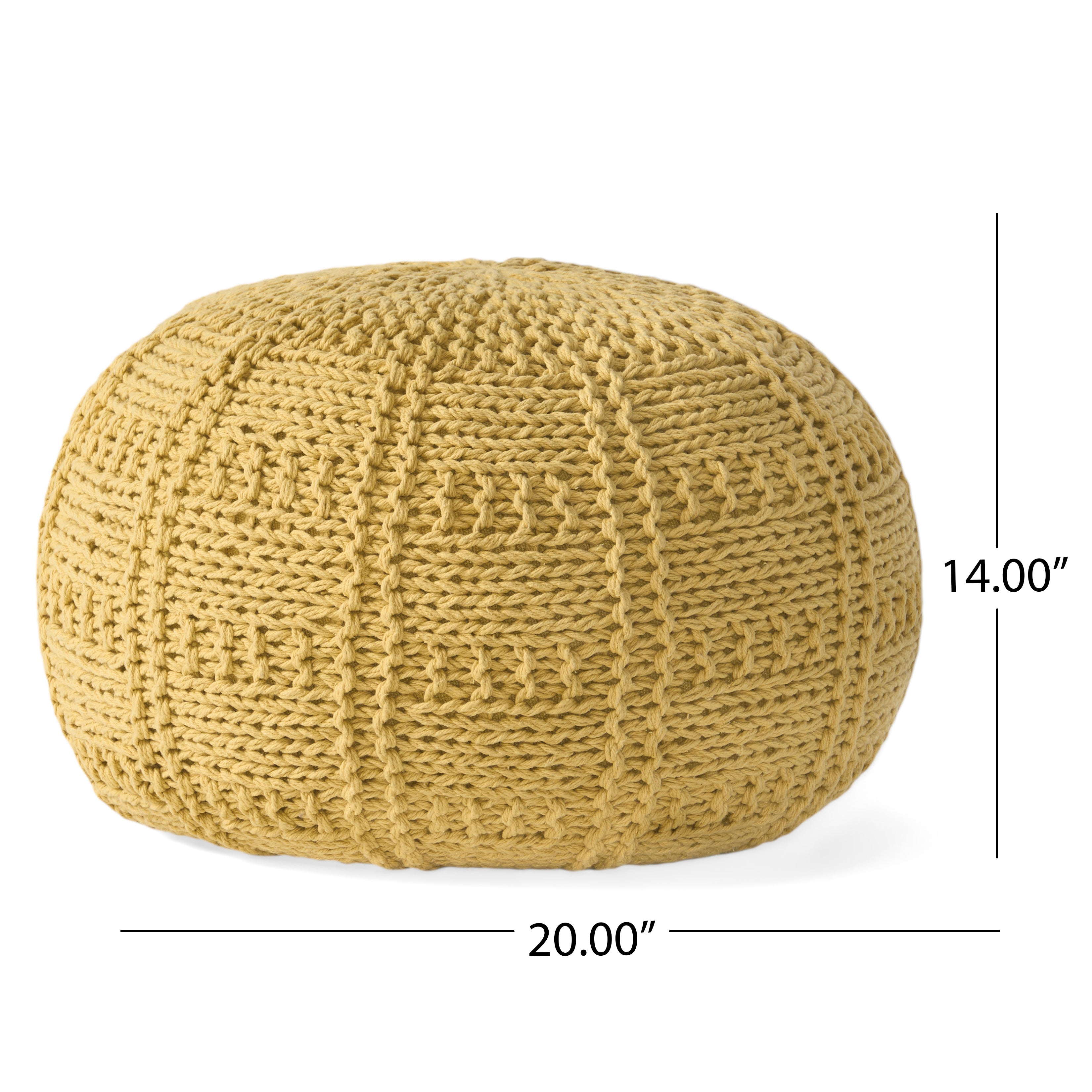 Yuny Round Pouf