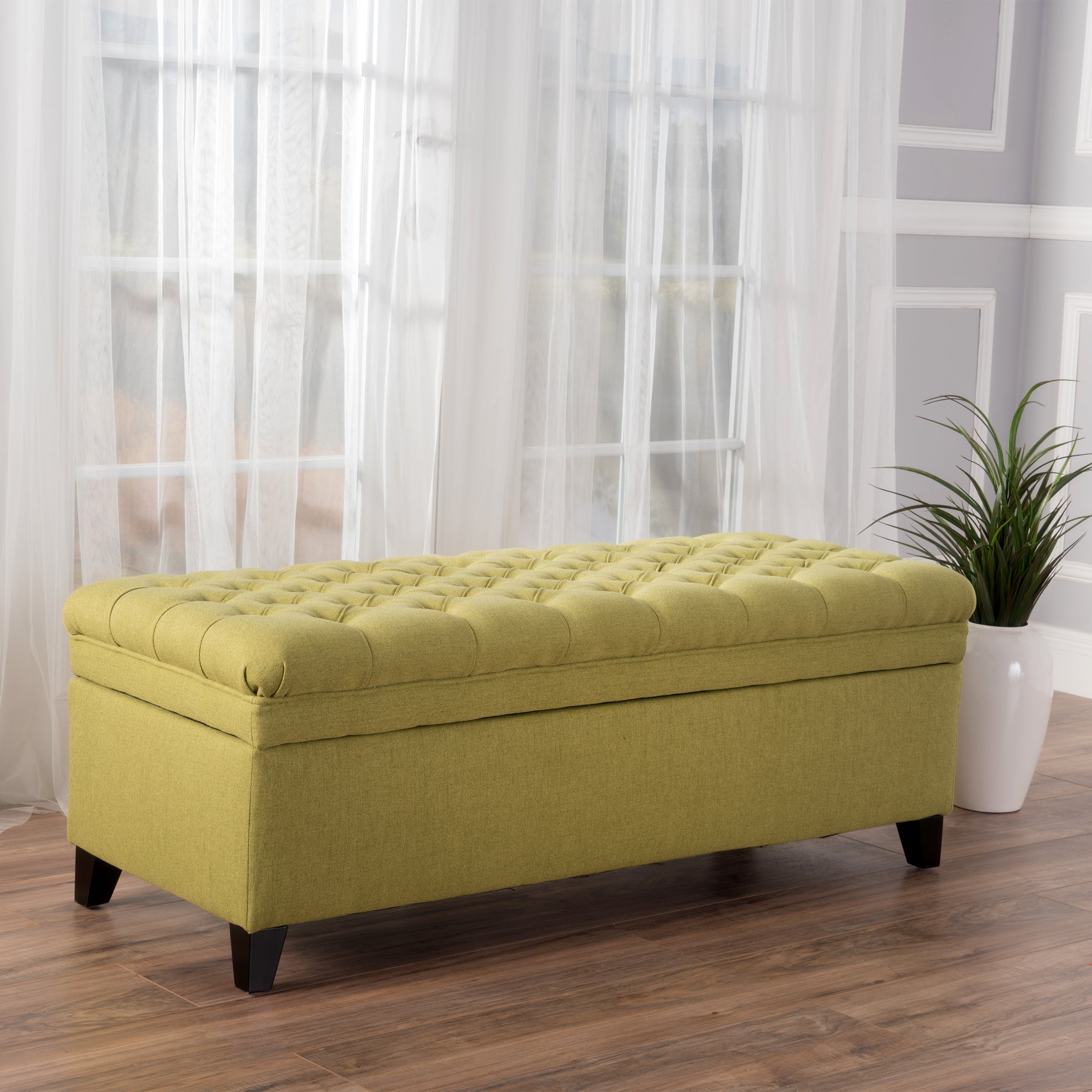 Christopher Knight Home 50" Storage Ottoman Bench with Hidden Storage