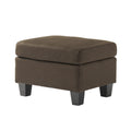 Modern Footstool Ottoman – Portable Accent Seat, Durable Frame & Stylish Upholstery
