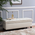 Christopher Knight Home 50" Storage Ottoman Bench with Hidden Storage