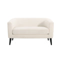 Velvet Loveseat – Modern Glam Minimalist Sofa for Living Room