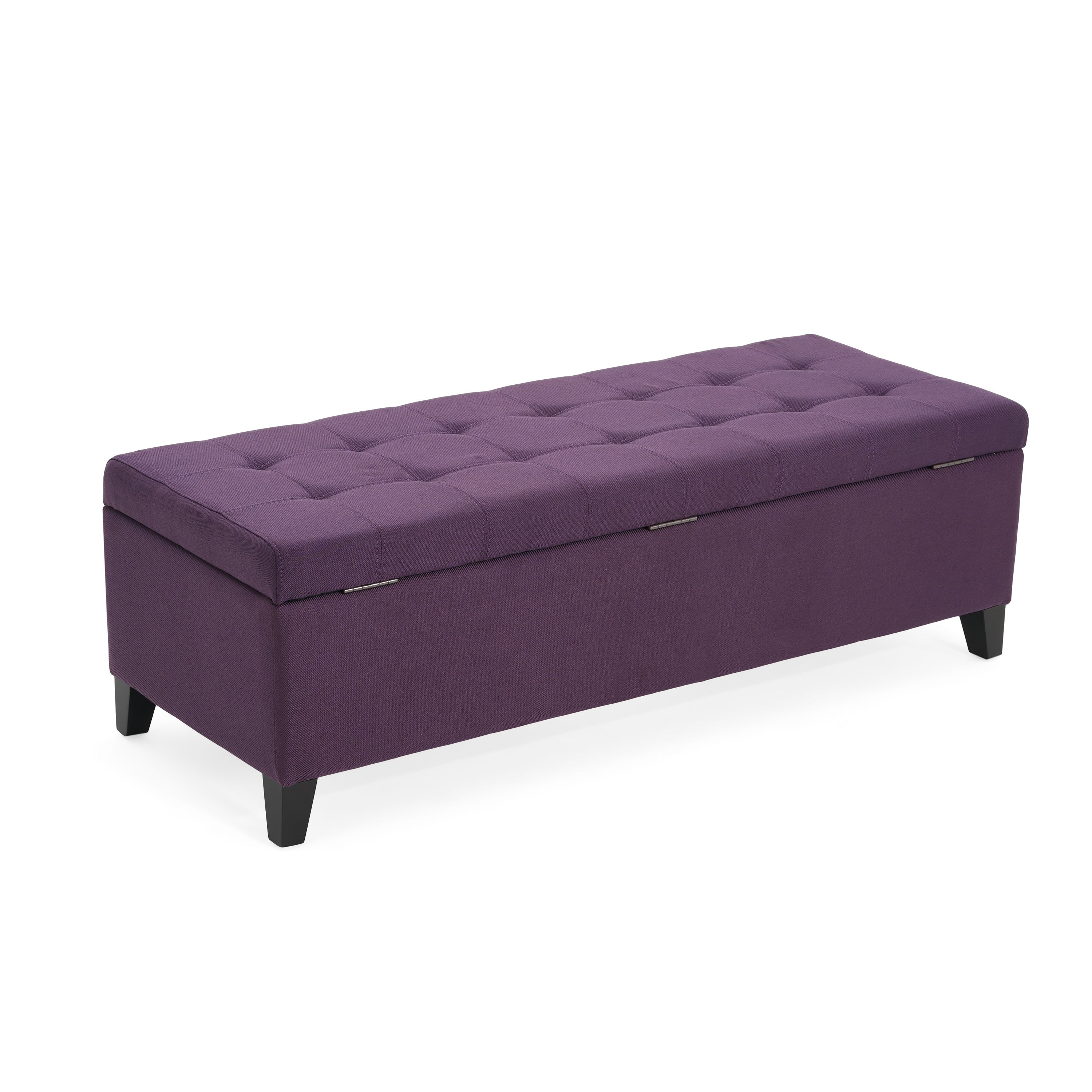 Christopher Knight Home Modern Storage Ottoman Bench with Hidden Storage & Versatile Seating