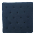 Tufted Oversized Ottoman – Large Square Footrest with Cushioned Top for Living Room & Bedroom