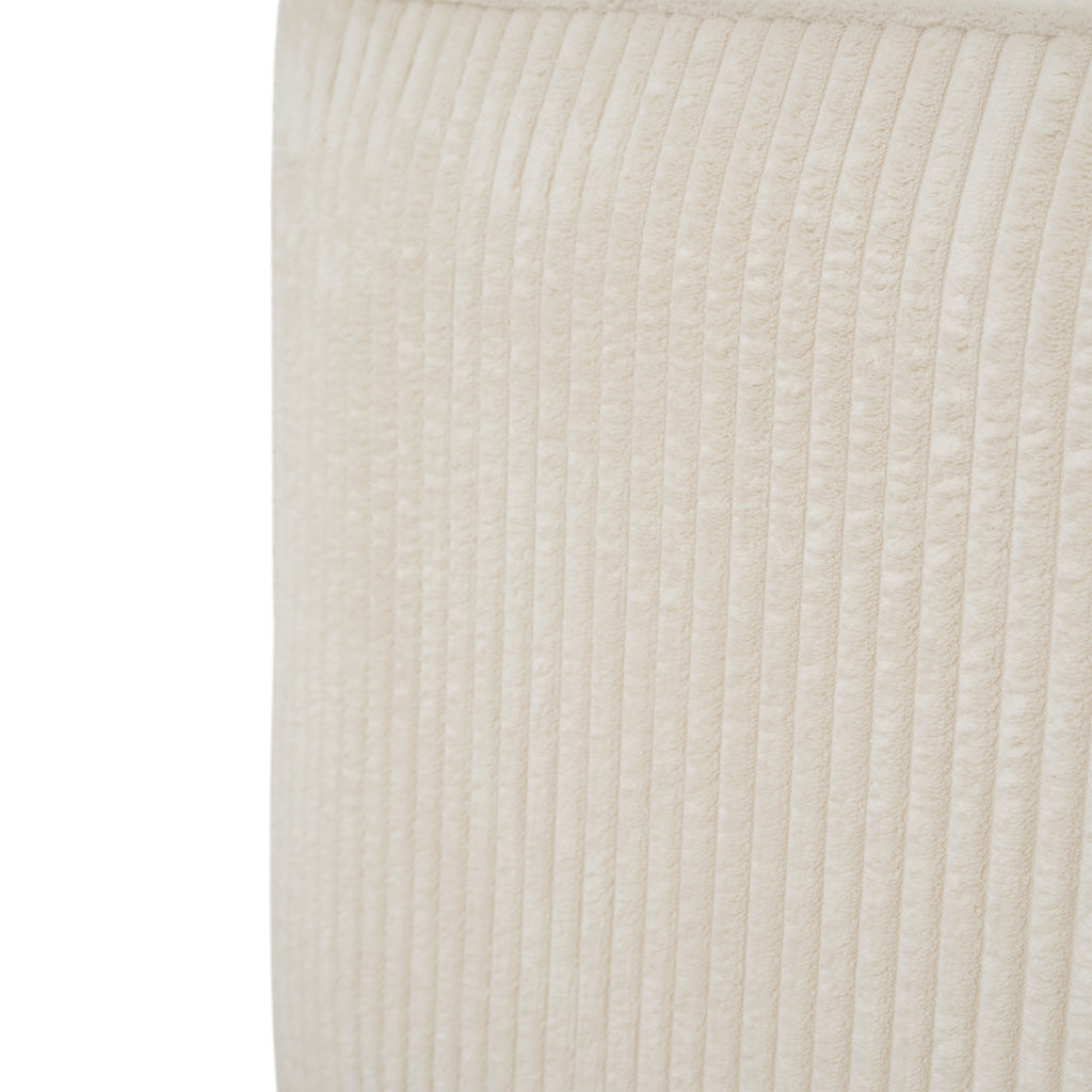 Christopher Knight Home Modern Corduroy Sectional Ottoman – Modular Square Living Room Footrest