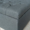 Christopher Knight Home Tufted Storage Ottoman Bench with Hidden Compartment & Soft-Close Hinges