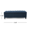 Christopher Knight Home Storage Ottoman – Tufted Top, Hidden Storage Bench & Extra Seating, 51” W
