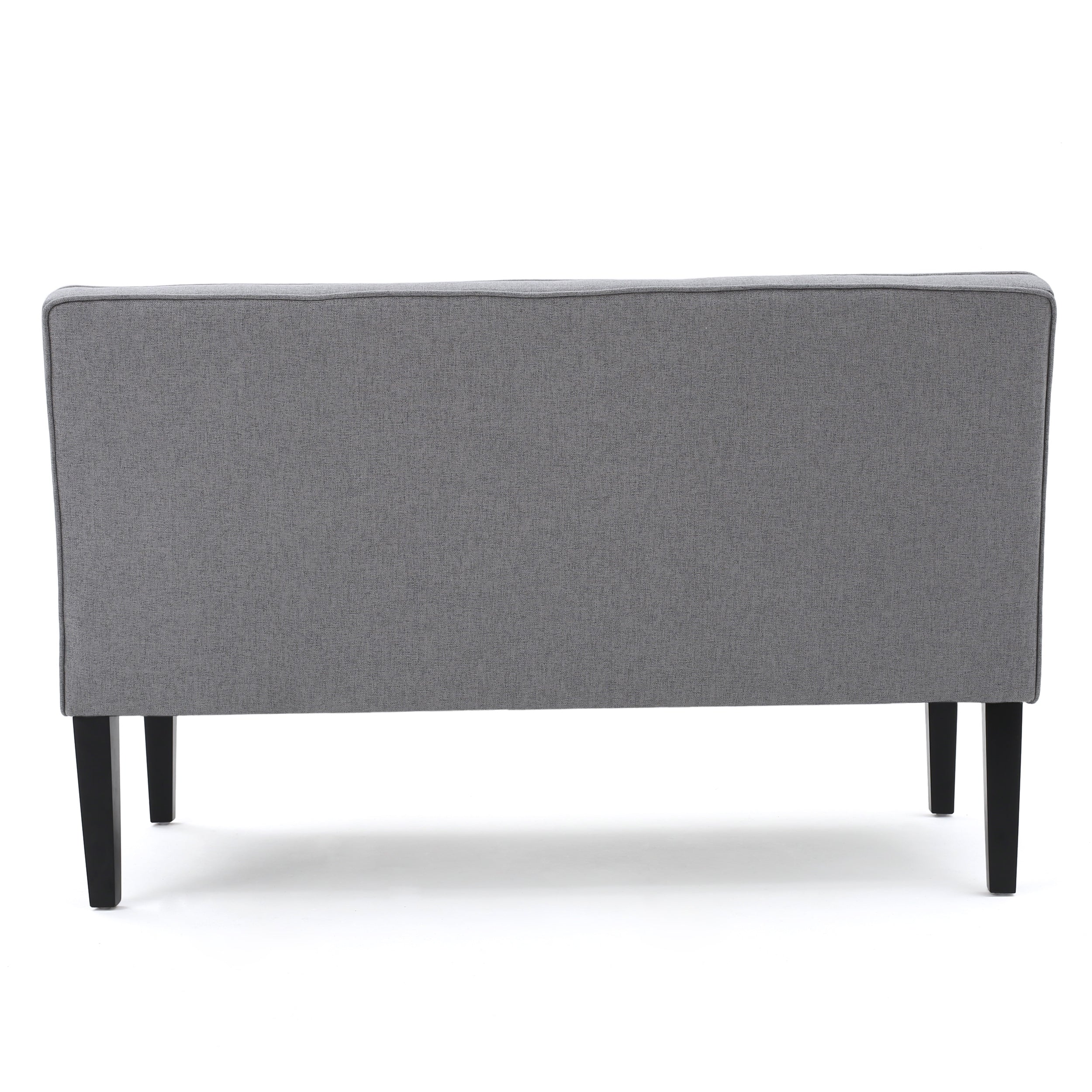 Modern Upholstered Loveseat with Solid Wood Frame & Birch Legs