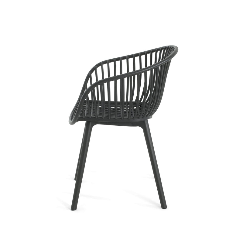GDFStudio Mykonos Outdoor Dining Chairs (Set of 2)