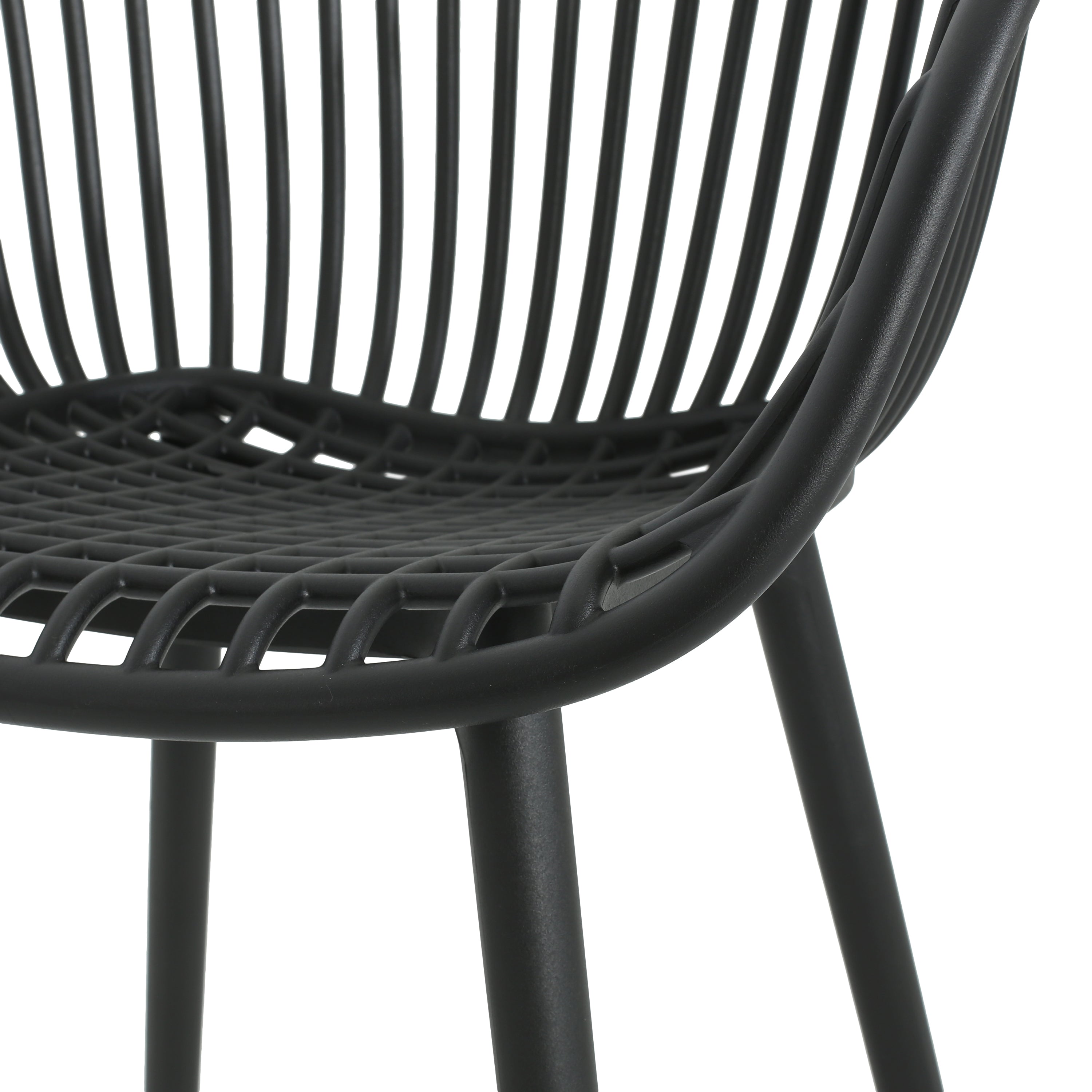 GDFStudio Mykonos Outdoor Dining Chairs (Set of 2)