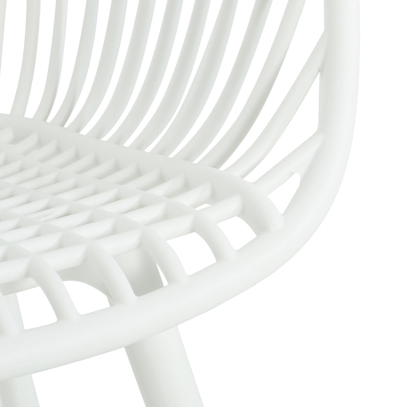 GDFStudio Mykonos Outdoor Dining Chairs (Set of 2)