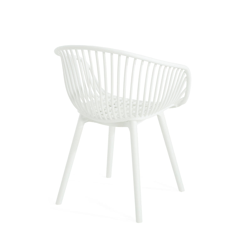 GDFStudio Mykonos Outdoor Dining Chairs (Set of 2)