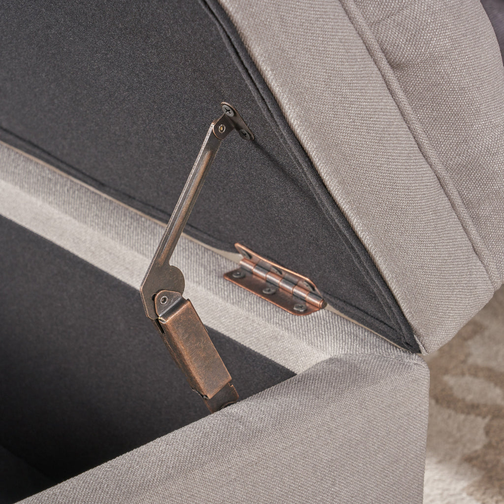 Christopher Knight Home 50" Storage Ottoman Bench with Hidden Storage