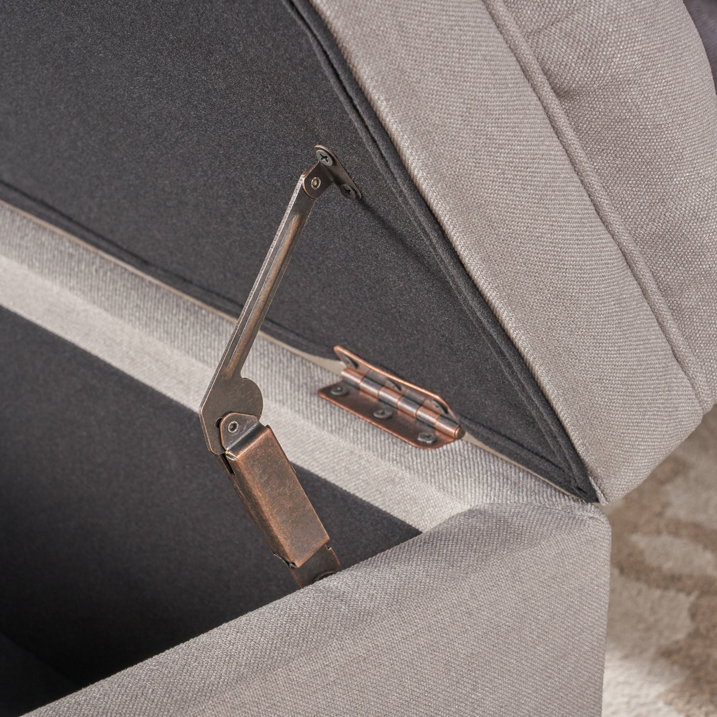 Christopher Knight Home 50" Storage Ottoman Bench with Hidden Storage