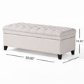 Christopher Knight Home 50" Storage Ottoman Bench with Hidden Storage