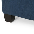 Tufted Square Storage Ottoman with Soft-Closing Hinges & Upholstered Lid