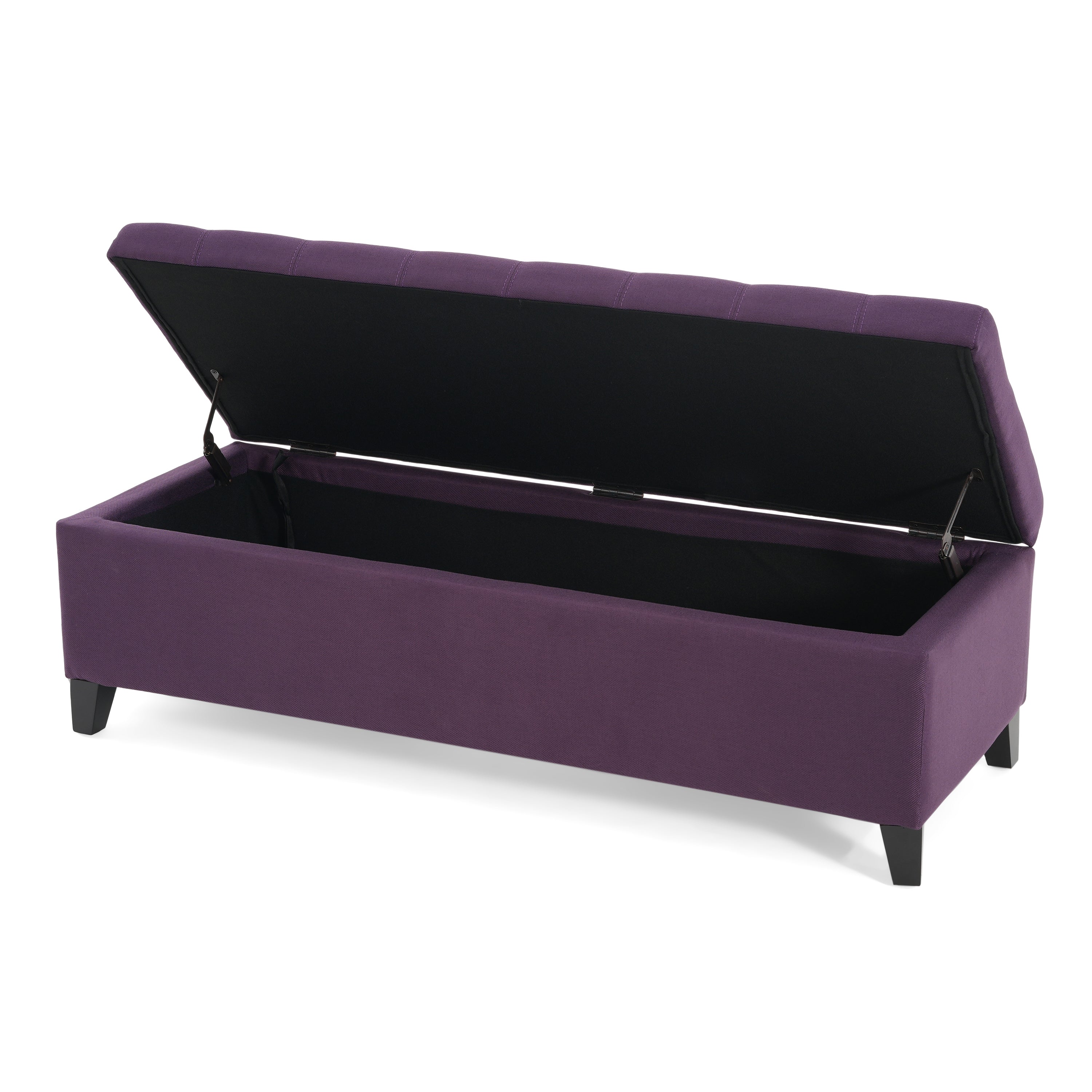 Christopher Knight Home Modern Storage Ottoman Bench with Hidden Storage & Versatile Seating