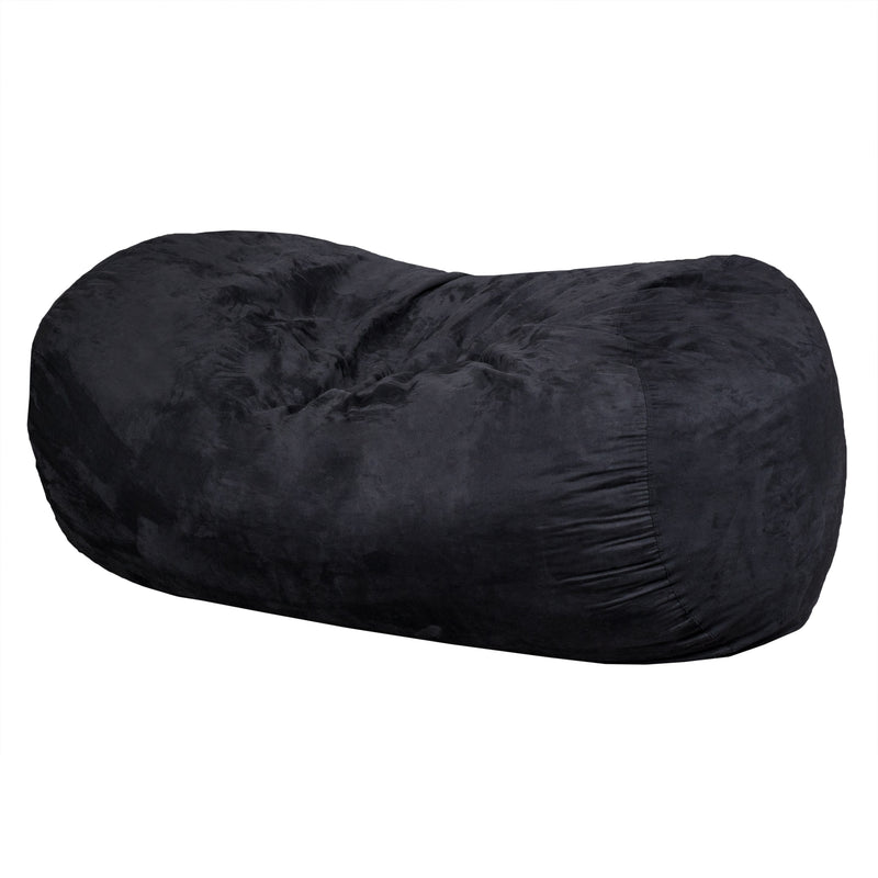 Flora Traditional 6.5 Foot Suede Bean Bag (Cover Only)