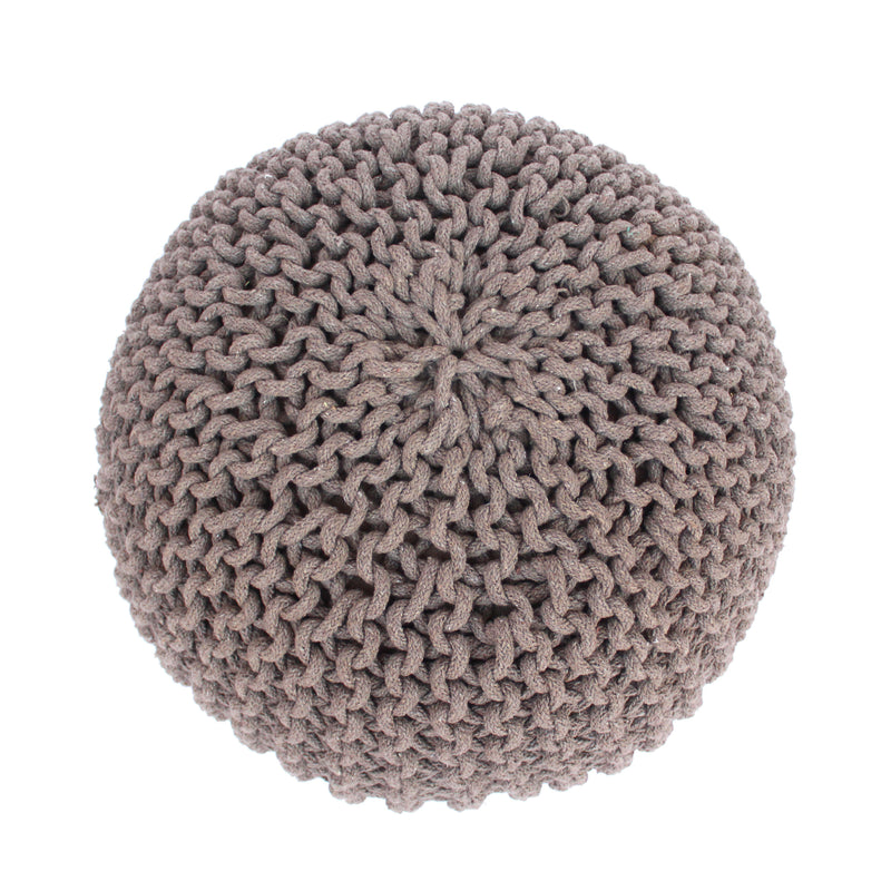 Poona Modern Cotton Pouf