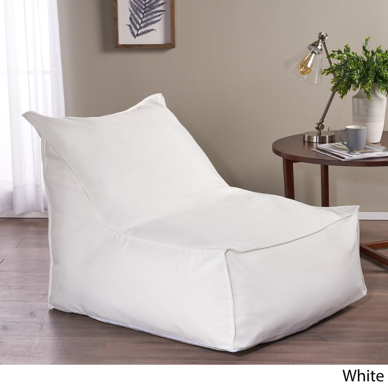 Mikayel 3 Ft Indoor Contemporary Water Resistant Fabric Bean Bag Chair