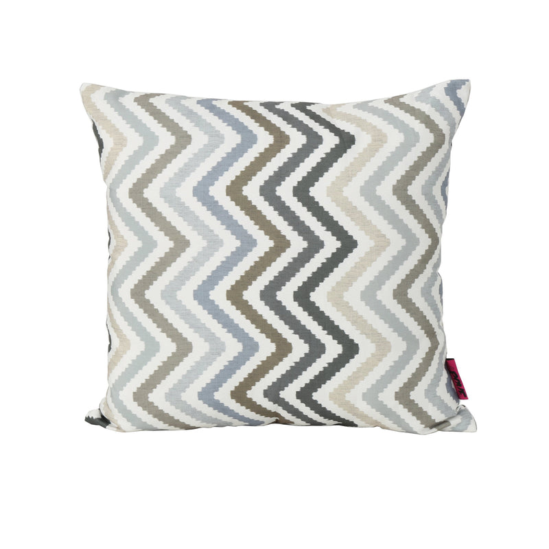 Kimpton Outdoor Zig Zag Striped Water Resistant Square Pillow