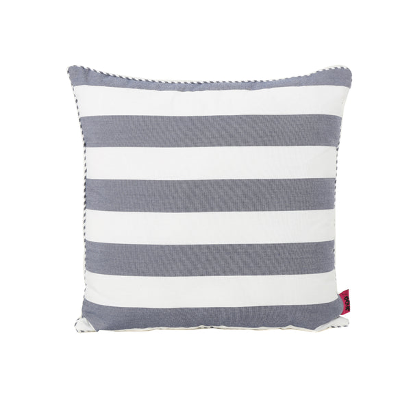 Mireille Striped 20 x 20 Throw Pillow