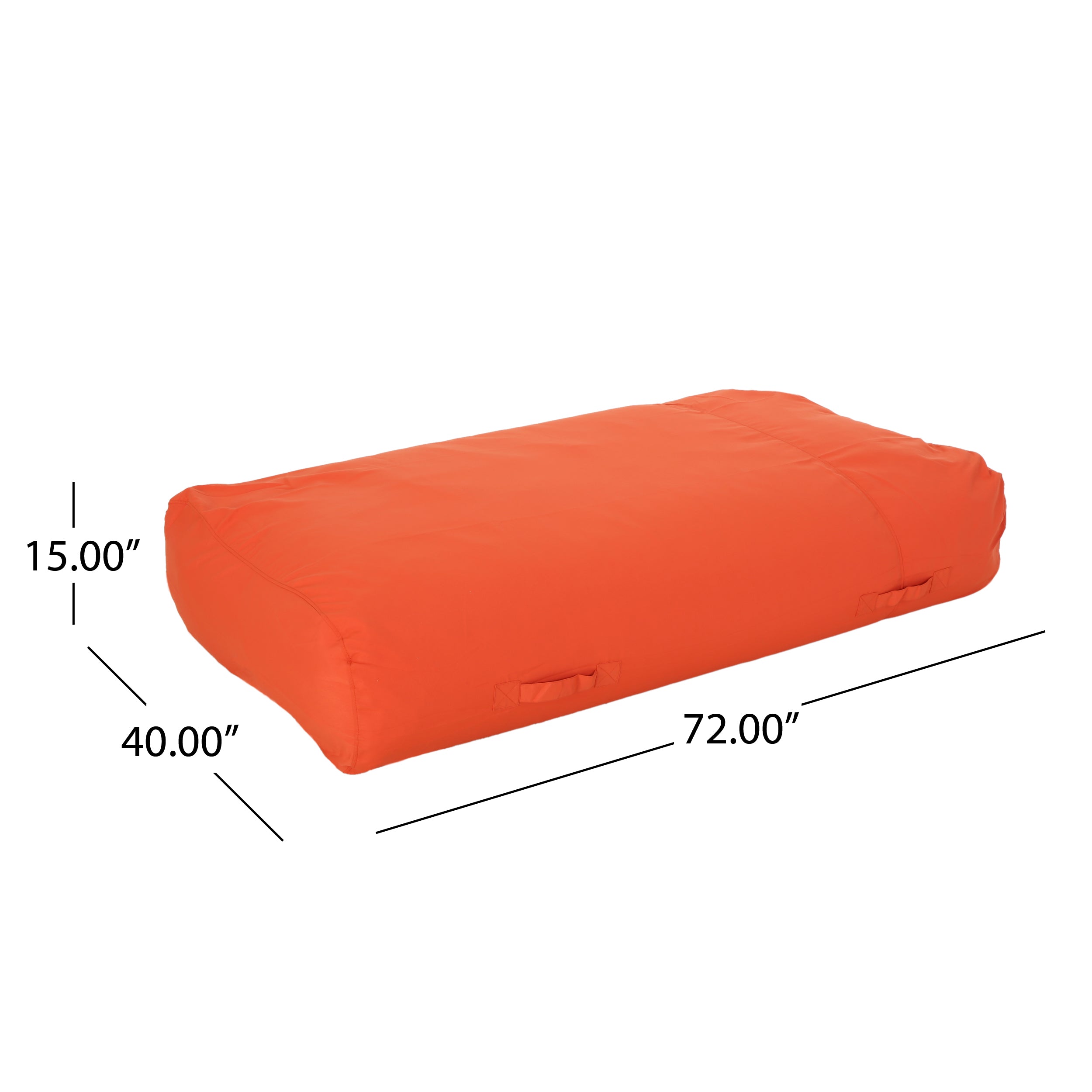 Judith Indoor Water Resistant 6'x3' Lounger Bean Bag