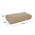 Judith Indoor Water Resistant 6'x3' Lounger Bean Bag
