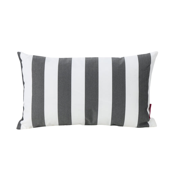Coronado Outdoor Stripe Water Resistant Rectangular Throw Pillow