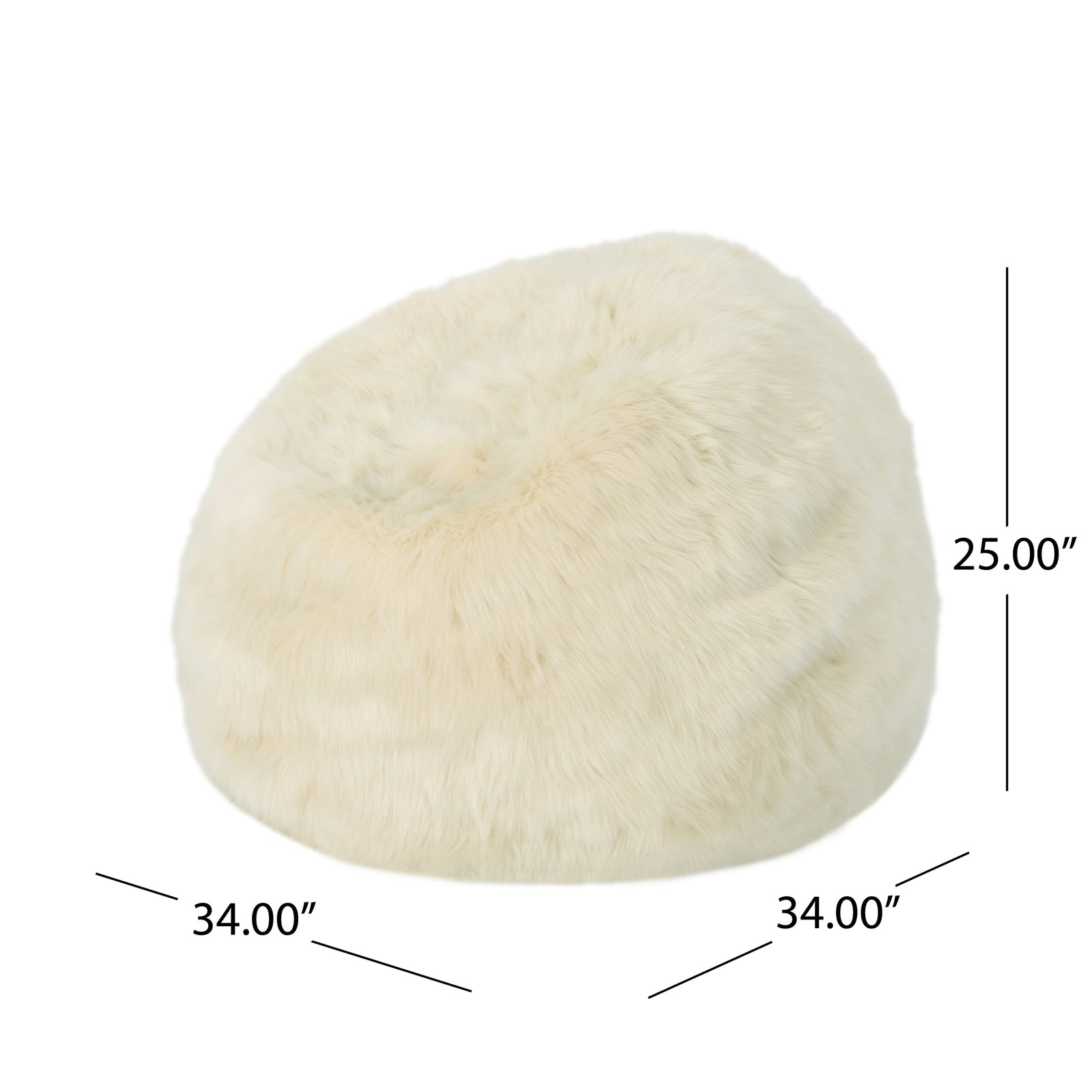 Warrin Furry Glam Fur Bean Bag – LePouf Warrin Furry Glam Fur Bean Bag – LePouf