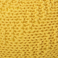 Beryl Modern Knitted Cotton Round Pouf