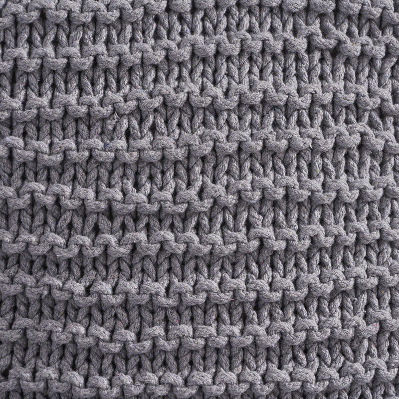 Tate Knitted Cotton Pillow