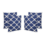 Amelia Outdoor 18" Water Resistant Square Pillows (Set of 4)