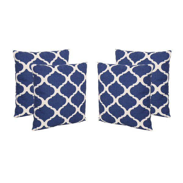 Zora Outdoor 18 Water Resistant Square Pillows (Set of 4) – LePouf