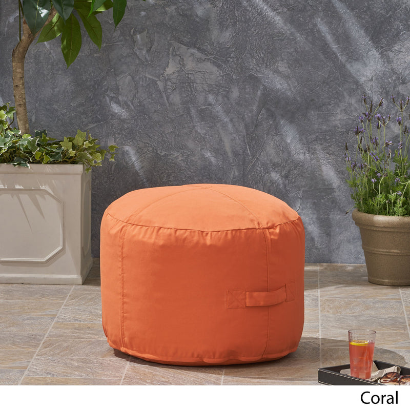 Riley Cay Outdoor Water Resistant 2 Ottoman Pouf