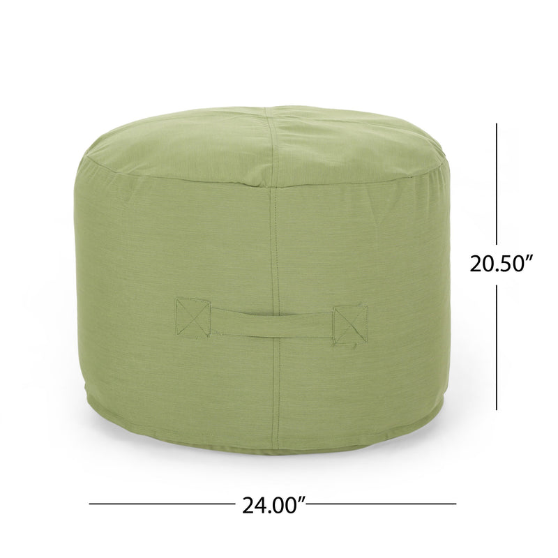 Riley Cay Outdoor Water Resistant 2 Ottoman Pouf