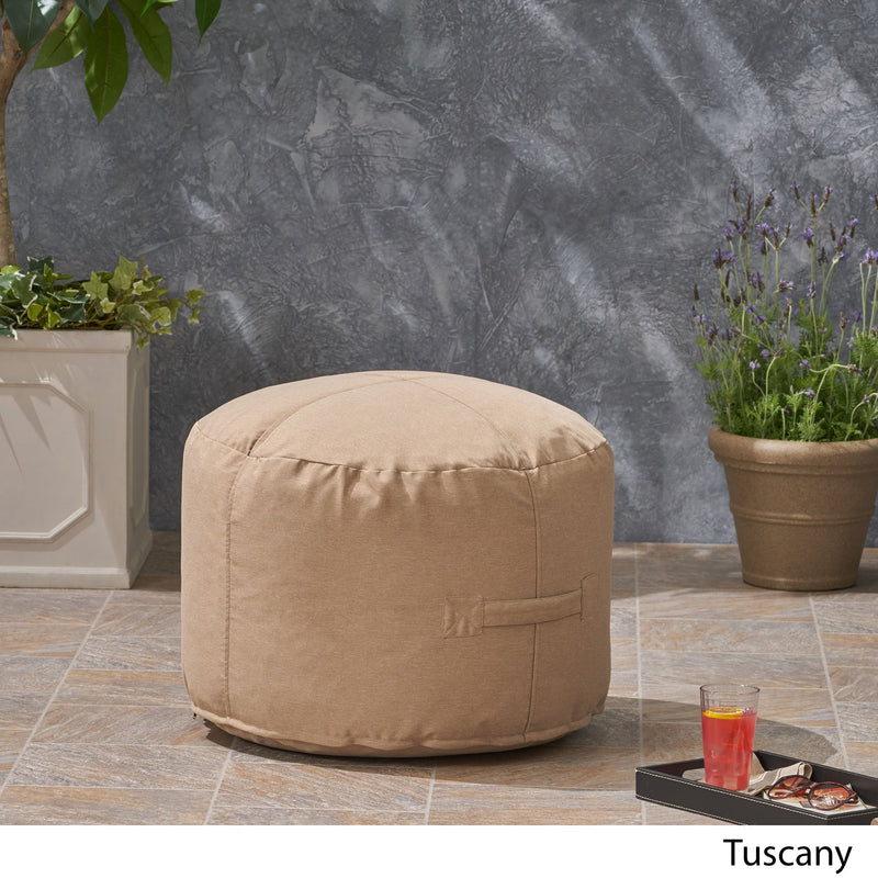 Riley Cay Outdoor Water Resistant 2 Ottoman Pouf